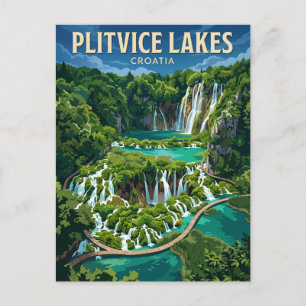 Postal Parque Nacional Lagos de Plitvice Croacia