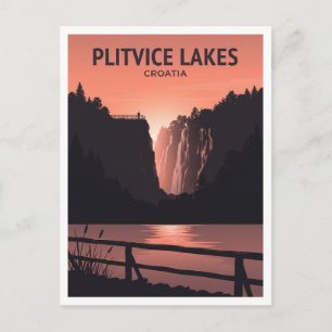 Postal Parque Nacional Lagos de Plitvice Korenica Croacia
