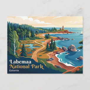 Postal Parque Nacional Lahemaa Estonia