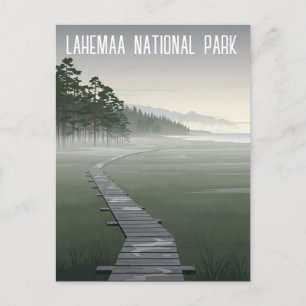 Postal Parque Nacional Lahemaa Estonia Viajes