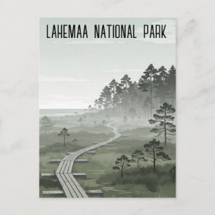 Postal Parque Nacional Lahemaa Estonia Viajes
