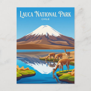 Postal Parque Nacional Lauca Chile