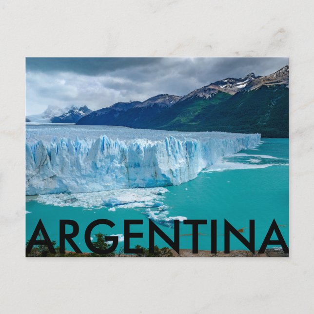 Postal Parque Nacional Los Glaciares, Argentina (Anverso)