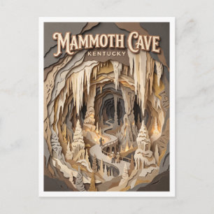 Postal Parque Nacional Mammoth Cave Kentucky