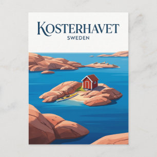 Postal Parque Nacional Marino Kosterhavet Suecia