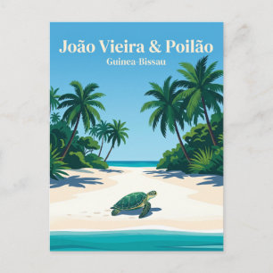 Postal Parque Nacional Marítimo de João Vieira y Poilão