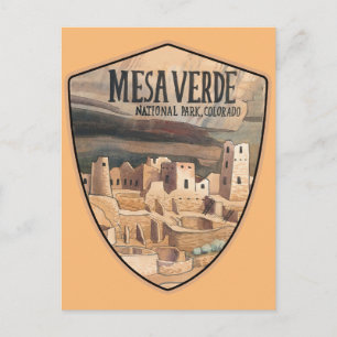 Postal Parque nacional Mesa Verde