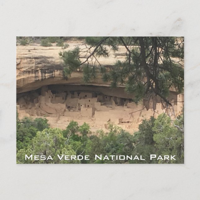 Postal Parque nacional Mesa Verde (Anverso)