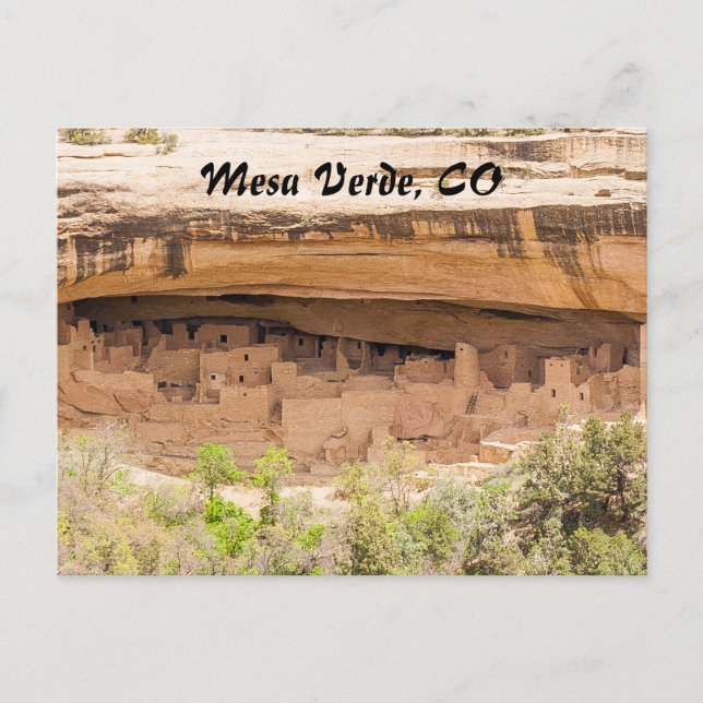 Postal Parque nacional Mesa Verde (Anverso)