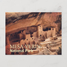 Postal Parque nacional Mesa Verde