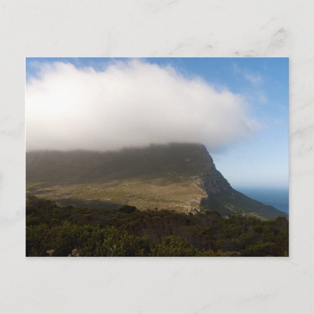 Postal Parque nacional Montaña de la Mesa (Anverso)