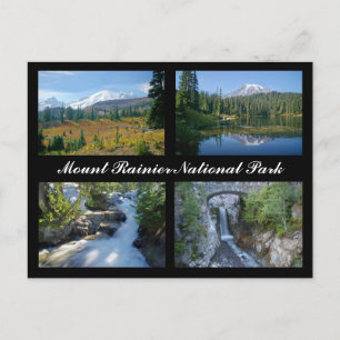 Postal Parque nacional Monte Rainier