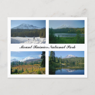 Postal Parque nacional Monte Rainier