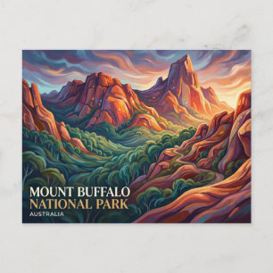 Postal Parque Nacional Mount Buffalo Australia