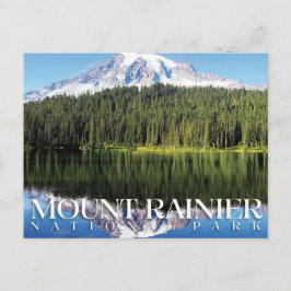 Postal Parque Nacional Mount Rainier, Postcard de Washing