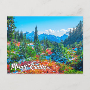 Postal Parque Nacional Mount Rainier, Washington