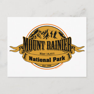 Postal Parque Nacional Mount Rainier, Washington