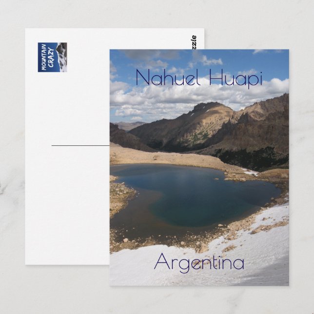 Postal Parque Nacional Nahuel Huapi, Argentina (Anverso / Reverso)