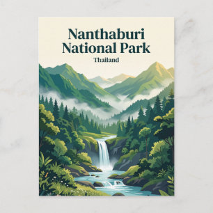 Postal Parque Nacional Nanthaburi Tailandia
