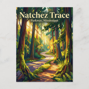 Postal Parque Nacional Natchez Trace Mississippi