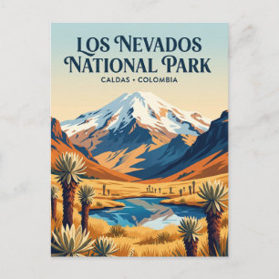 Postal Parque Nacional Natural Los Nevados Colombia