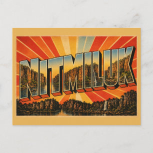 Postal Parque Nacional Nitmiluk NT Australia Gorge Countr