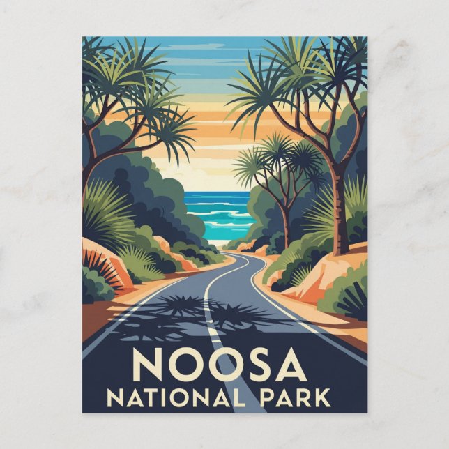 Postal Parque nacional Noosa (Anverso)
