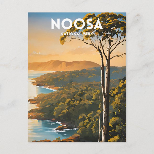 Postal Parque nacional Noosa (Anverso)