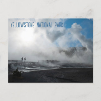 Postal Parque nacional Norris Geyser Basin Yellowstone