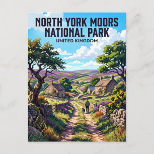 Postal Parque Nacional North York Moors Reino Unido