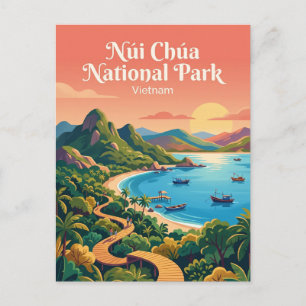Postal Parque Nacional Núi Chúa Vietnam