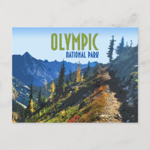 Postal Parque nacional olímpico de Washington