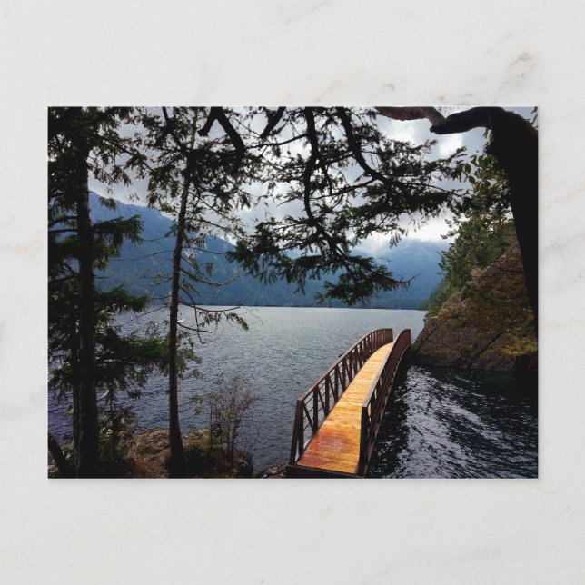 Postal Parque nacional olímpico Devils Punch Bowl (Anverso)