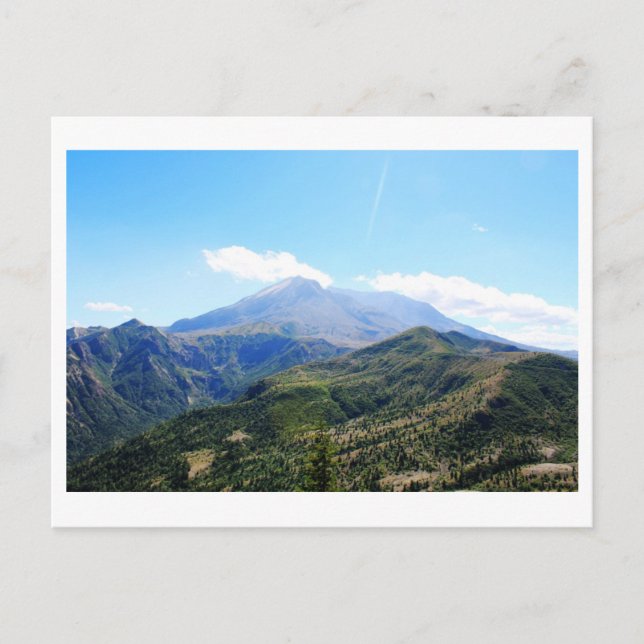 Postal Parque Nacional Olímpico, Seattle, EE.UU. Hermoso (Anverso)