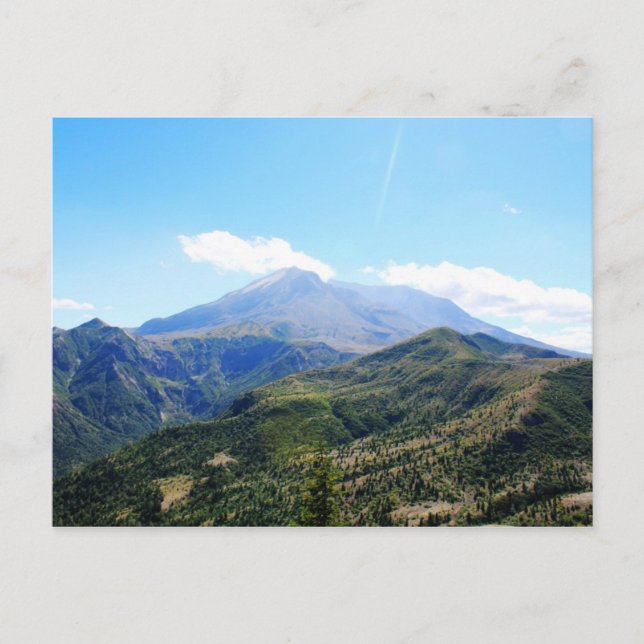 Postal Parque Nacional Olímpico, Seattle, EE.UU. Hermoso (Anverso)