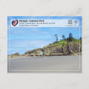 Postal Parque Nacional Olímpico - Segunda Playa, La Push