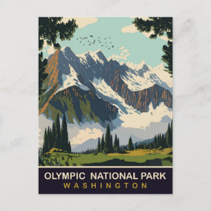 Postal Parque Nacional Olímpico, WA, Viajes