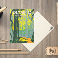 Parque Nacional Olympic Washington Bosque Lluvioso