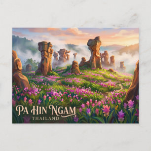 Postal Parque Nacional Pa Hin Ngam Tailandia