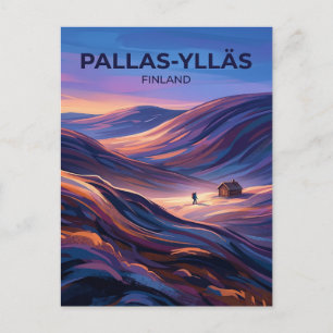 Postal Parque Nacional Pallas-Yllästunturi Finlandia