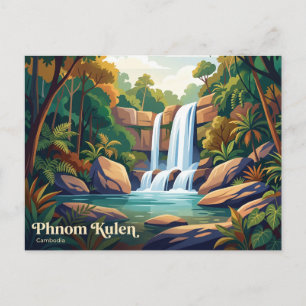 Postal Parque Nacional Phnom Kulen Camboya