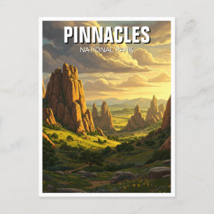 Postal Parque nacional Pinnacles California Travel