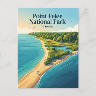 Postal Parque Nacional Point Pelee Canadá