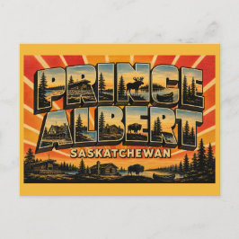 Postal Parque Nacional Prince Albert Saskatchewan Boreal