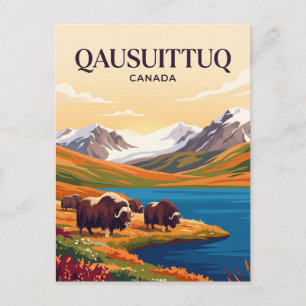 Postal Parque Nacional Qausuittuq Canadá