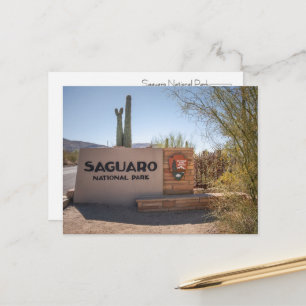 Postal Parque Nacional Saguaro, Arizona – Desierto