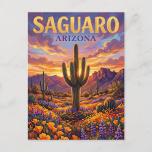 Postal Parque Nacional Saguaro EE. UU.