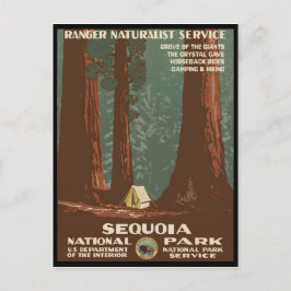 Postal Parque nacional Sequoia