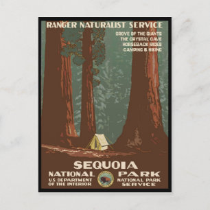 Postal Parque nacional Sequoia
