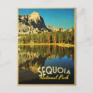 Postal Parque nacional Sequoia California